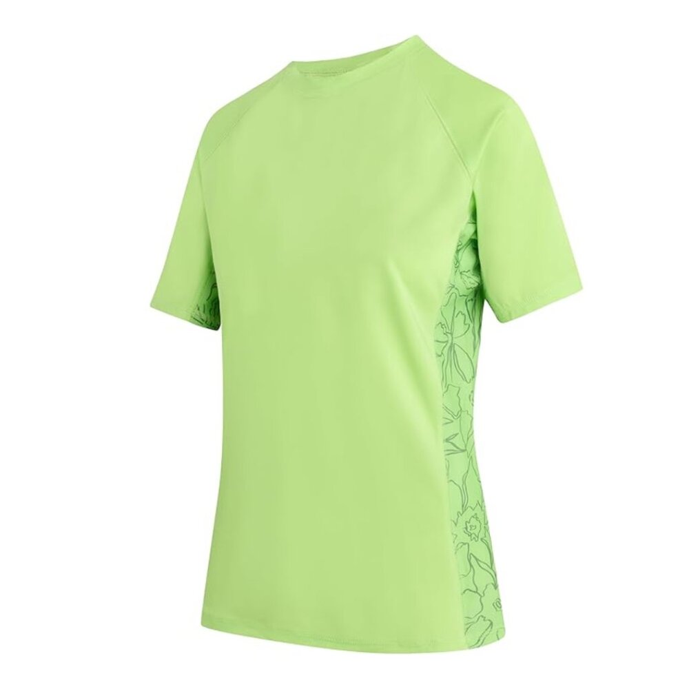 Kanu Surf Women's Marina Upf 50+ Short Sleeved Active Rash Guard & Workout Top